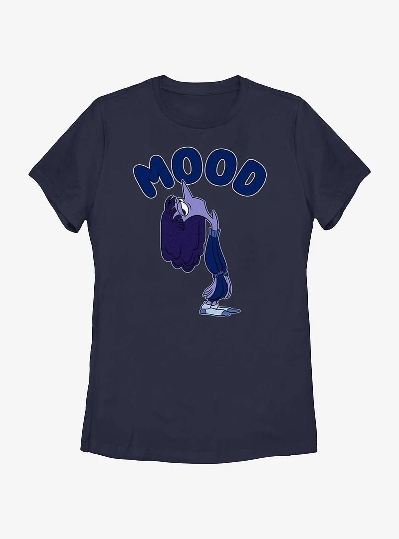 Disney Pixar Inside Out 2 Ennui Mood Womens T-Shirt