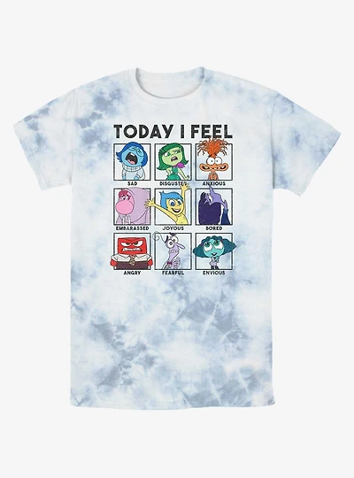 Disney Pixar Inside Out 2 Today I Feel Tie-Dye T-Shirt