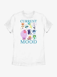 Disney Pixar Inside Out 2 Current Mood Womens T-Shirt