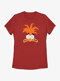Disney Pixar Inside Out 2 Anxiety Head Womens T-Shirt