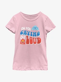Disney Pixar Inside Out 2 Crying Loud Girls Youth T-Shirt