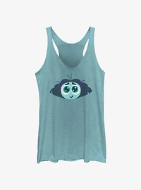 Disney Pixar Inside Out 2 Envious Head Womens Tank Top