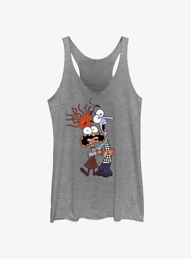 Disney Pixar Inside Out 2 Anxiety And Fear Womens Tank Top