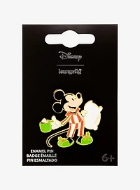 Loungefly Disney Mickey Mouse Holiday Pajamas Enamel Pin - BoxLunch Exclusive