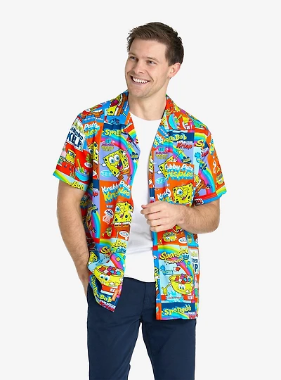 SpongeBob SquarePants Breakfast Button-Up Shirt