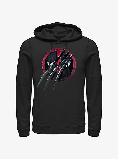 Marvel Deadpool & Wolverine Clawed Pool Hoodie