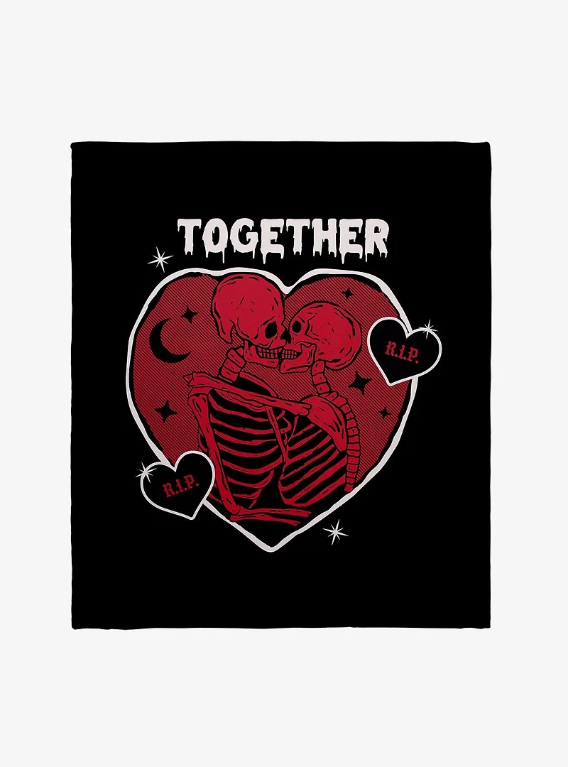 Together Forever Throw Blanket