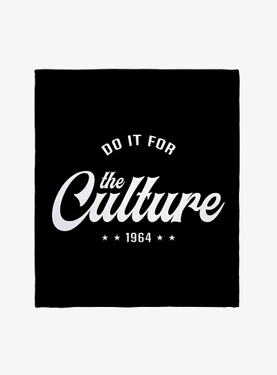 Black History Month For The Culture Throw Blanket
