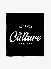 Black History Month For The Culture Throw Blanket