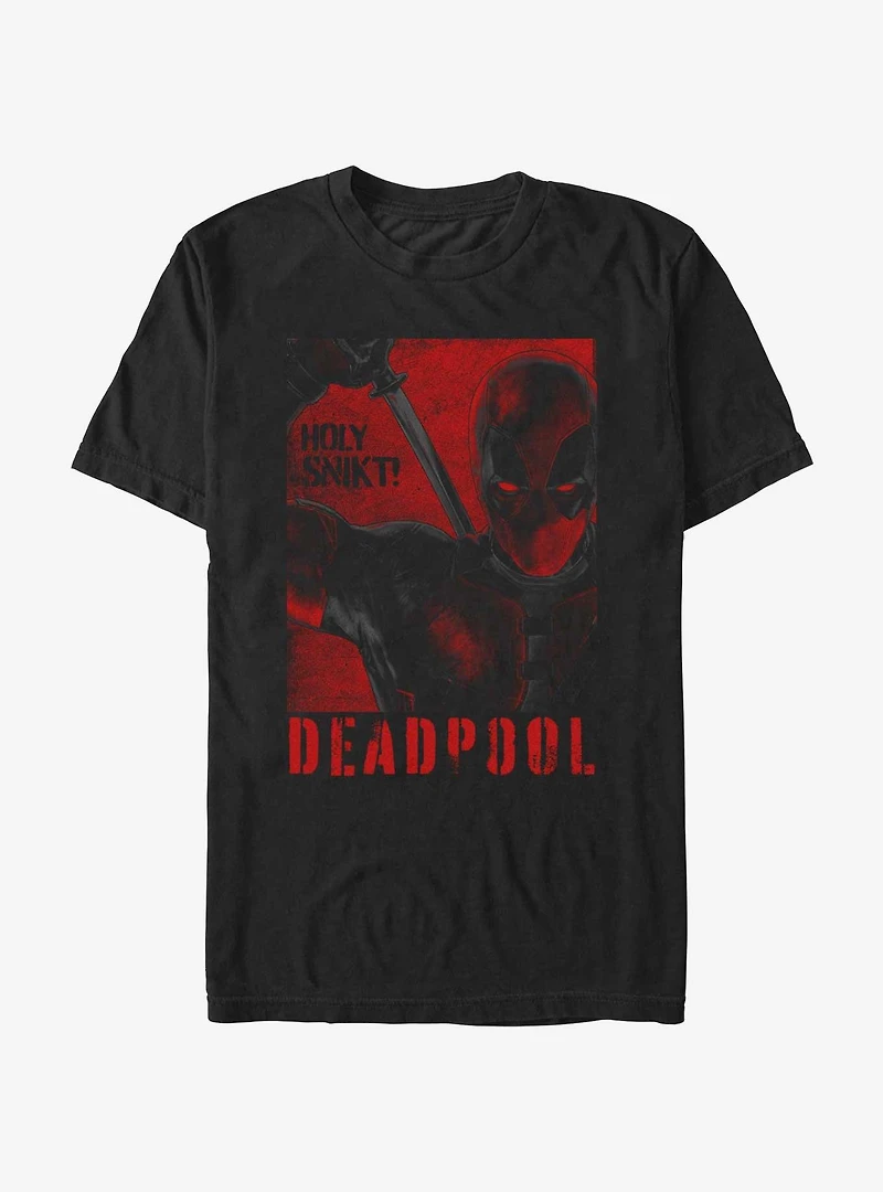 Marvel Deadpool & Wolverine Holy Snikt Poster T-Shirt BoxLunch Web Exclusive