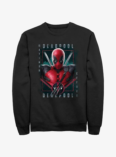 Marvel Deadpool & Wolverine Pool Port Sweatshirt BoxLunch Web Exclusive