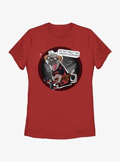 Marvel Deadpool & Wolverine Dogpool Autonomy Womens T-Shirt