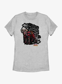 Marvel Deadpool & Wolverine Looks Like A Plucked Turkey Womens T-Shirt