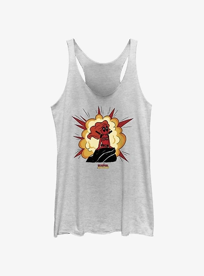 Marvel Deadpool & Wolverine Mermaid Womens Tank Top