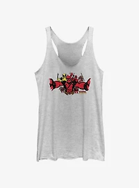 Marvel Deadpool & Wolverine Selfie Womens Tank Top