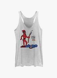 Marvel Deadpool & Wolverine New Town Womens Tank Top