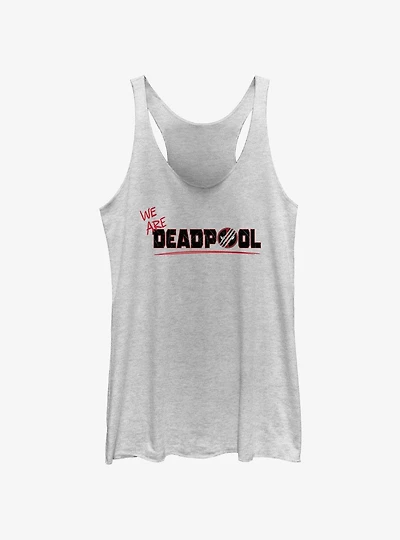 Marvel Deadpool & Wolverine We Are Logo Womens Tank Top