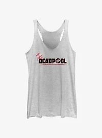 Marvel Deadpool & Wolverine We Are Logo Womens Tank Top