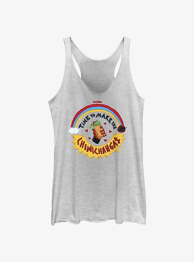 Marvel Deadpool & Wolverine Make The Chimichangas Womens Tank Top