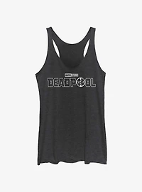 Marvel Deadpool & Wolverine Line Logo Womens Tank Top