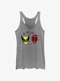 Marvel Deadpool & Wolverine Best Bubs Womens Tank Top