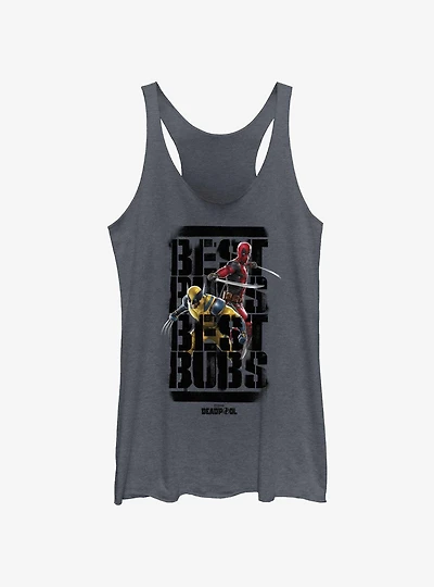 Marvel Deadpool & Wolverine Best Bubs Heroes Womens Tank Top