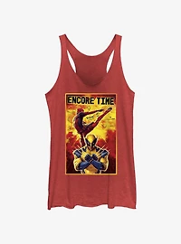 Marvel Deadpool & Wolverine Encore Time Poster Womens Tank Top