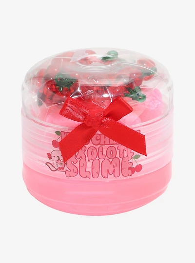 Cherry Axolotl Slime with Mix-Ins