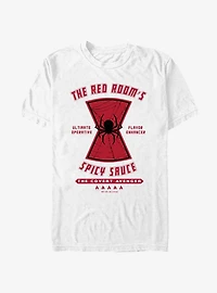 Marvel Black Widow Red Room Spicy Sauce T-Shirt
