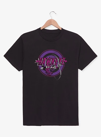 Marvel Hawkeye Logo Bullseye T-Shirt