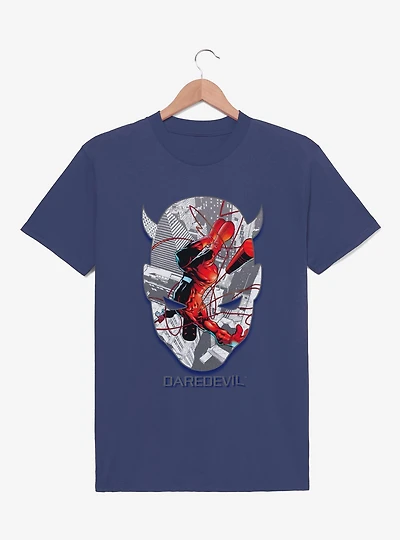 Marvel Daredevil Face Mask T-Shirt