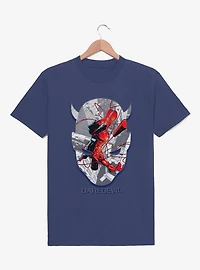 Marvel Daredevil Face Mask T-Shirt