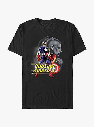 Marvel Captain America Profile T-Shirt