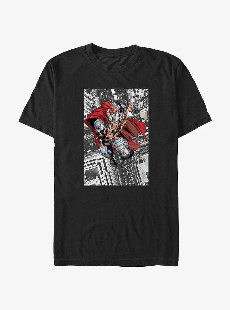 Marvel Thor Fly Up T-Shirt