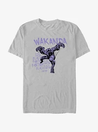 Marvel Black Panther For Wakanda T-Shirt
