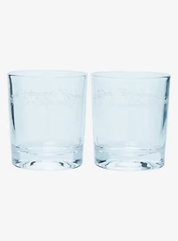Lord of the Rings One Ring Engraved Glass Set