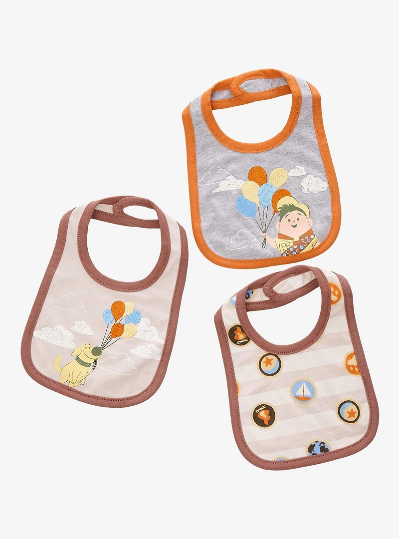 Disney Pixar Up Russell & Dug Bib Set