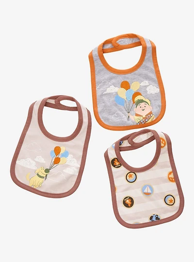 Disney Pixar Up Russell & Dug Bib Set
