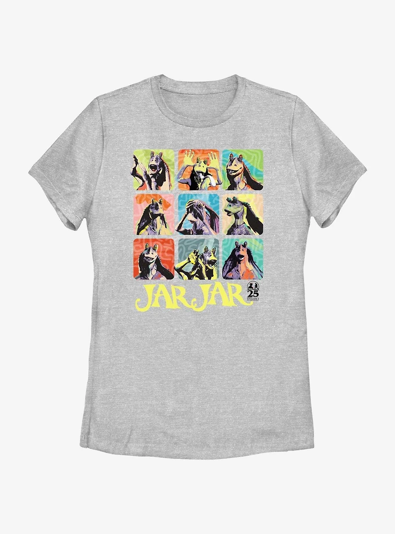 Star Wars Jar Faces Womens T-Shirt