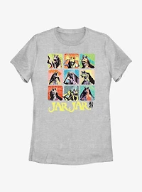 Star Wars Jar Faces Womens T-Shirt