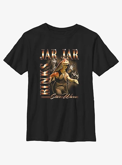 Star Wars Jar Binks Youth T-Shirt