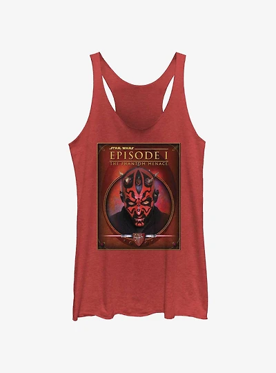 Star Wars Darth Maul Episode 1 Poster Womens Tank Top