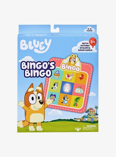 Bluey Bingo's Bingo Game