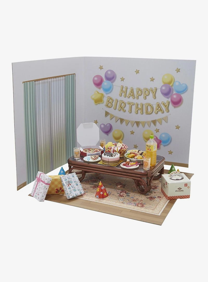 Re-Ment Petit Sample Series Wakuwaku Birthday Party Set