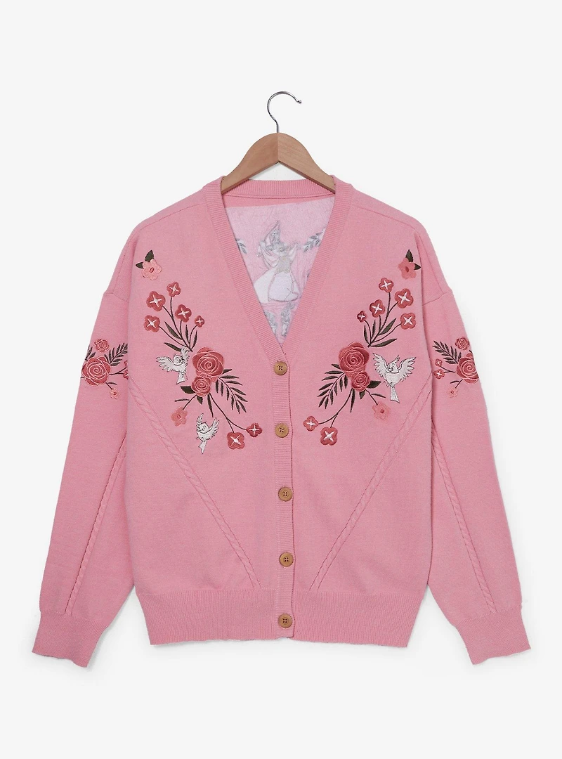 Disney Sleeping Beauty Woodland Critters Women's Plus Cardigan — BoxLunch Exclusive
