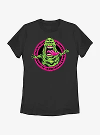 Ghostbusters Slobbering Slimer Womens T-Shirt