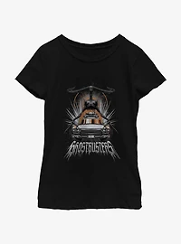 Ghostbusters Tall Dark and Horny at 12 o'clock Youth Girls T-Shirt