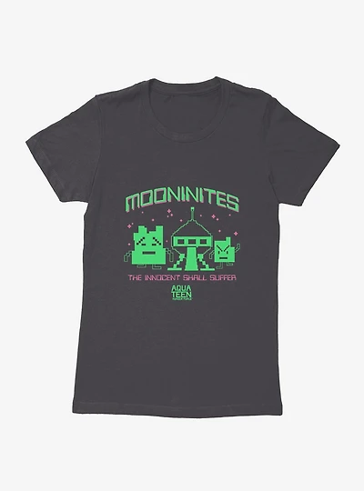 Aqua Teen Hunger Force Mooninites The Innocent Shall Suffer Womens T-Shirt