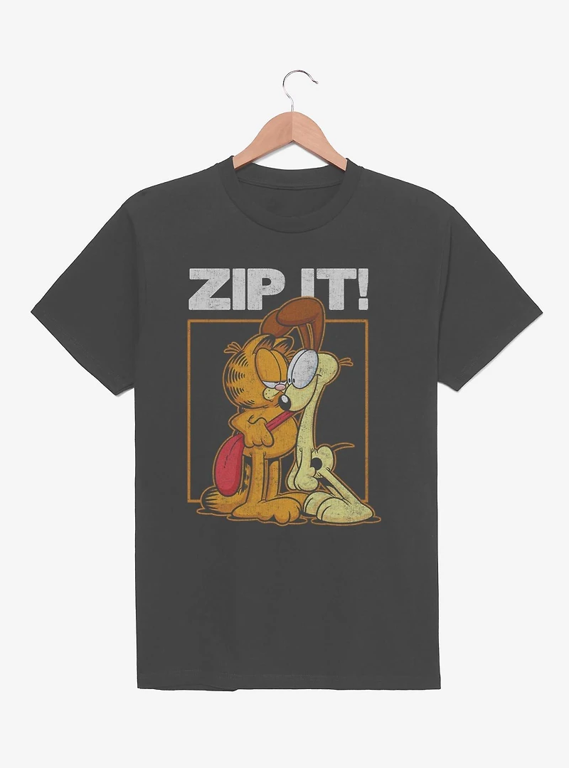 Garfield Zip It & Odie T-Shirt