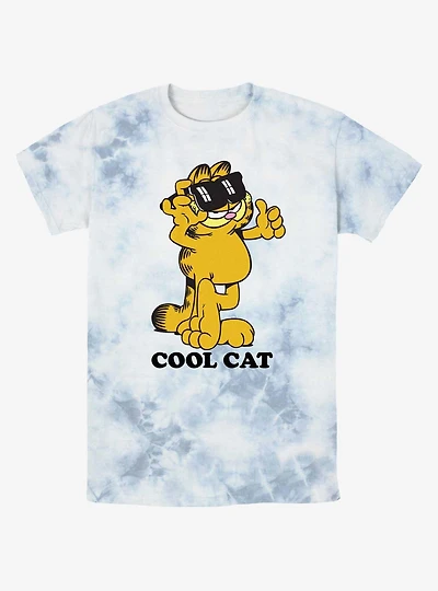 Garfield Cool Cat Tie-Dye T-Shirt
